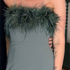 House of CB Feather Dress